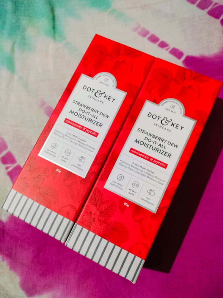 Dot &amp; Key Strawberry Moisturizer Combo Of 2 🍓