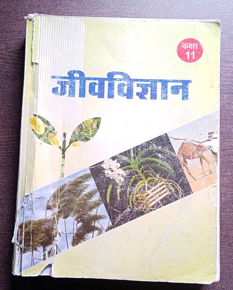 Rare Book Old RBSE Biology Science Book - Class 11