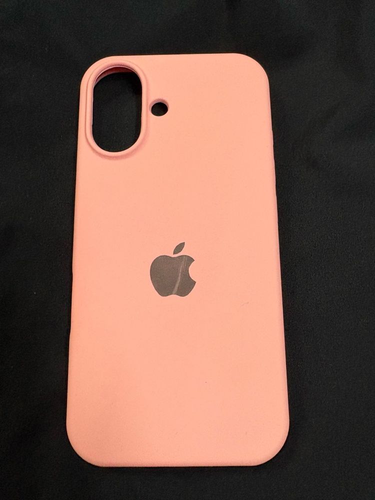 IP 16 Pink silicon Phone Case