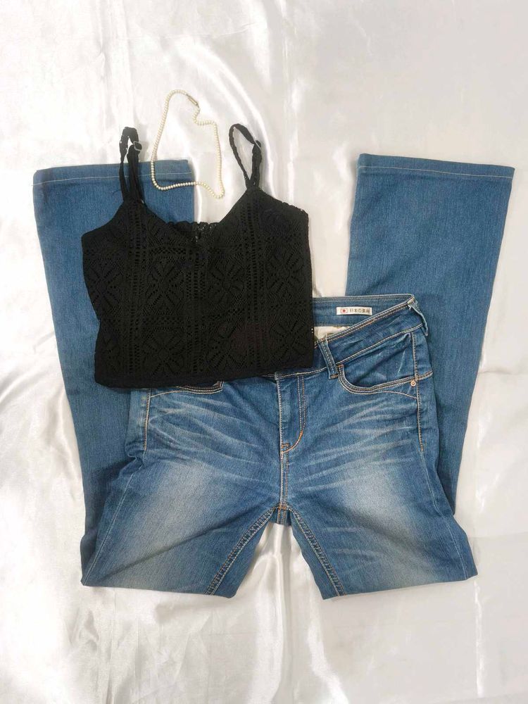 black crop top✨