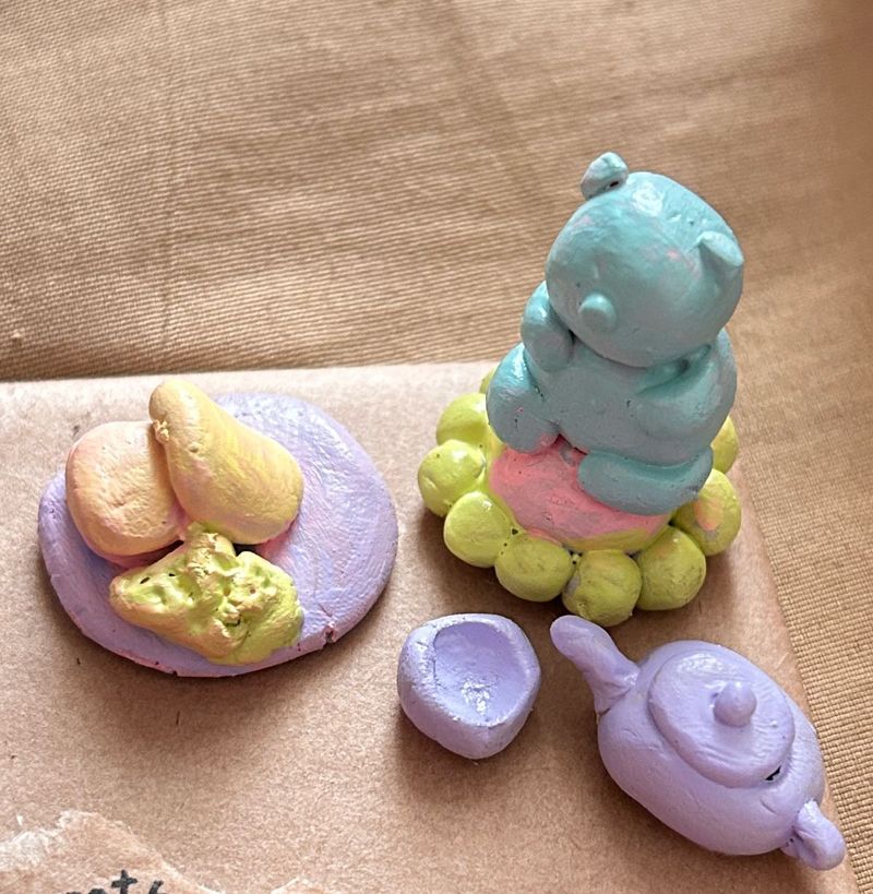 Cute Clay Art - Tea Party Set