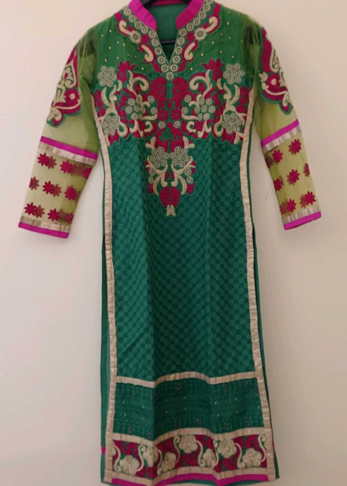 Elegant Green Kurta