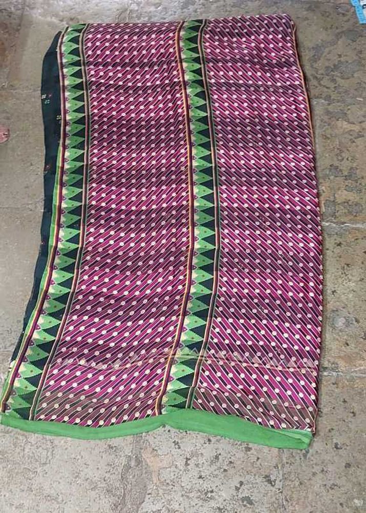 Black Printed Saree