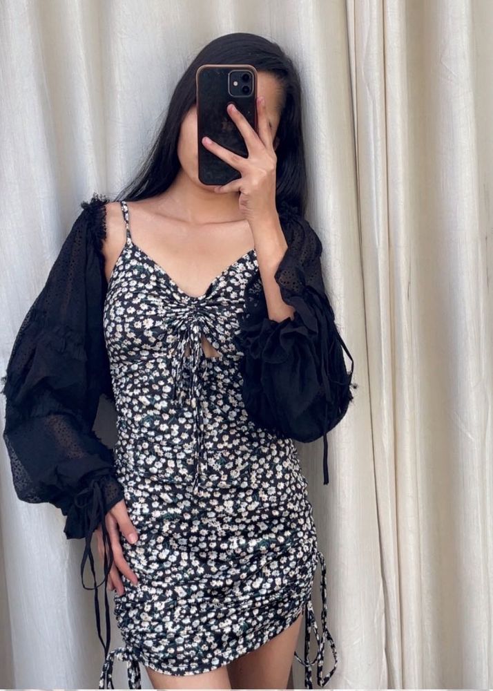 Shein Ruched Dress