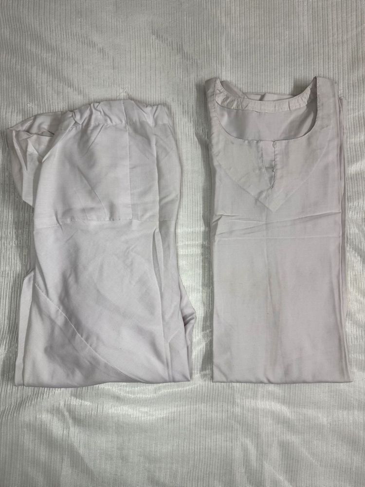 Off White Kurta Salwar Set