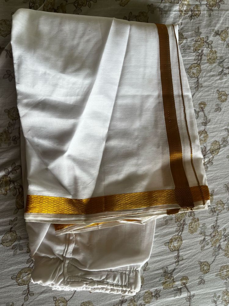 Traditional Indian Dhoti Set