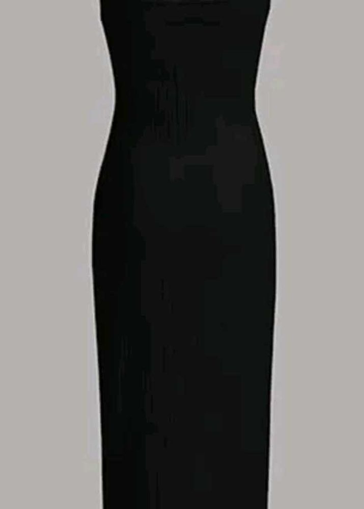 Elegant Black Bodycon Dress