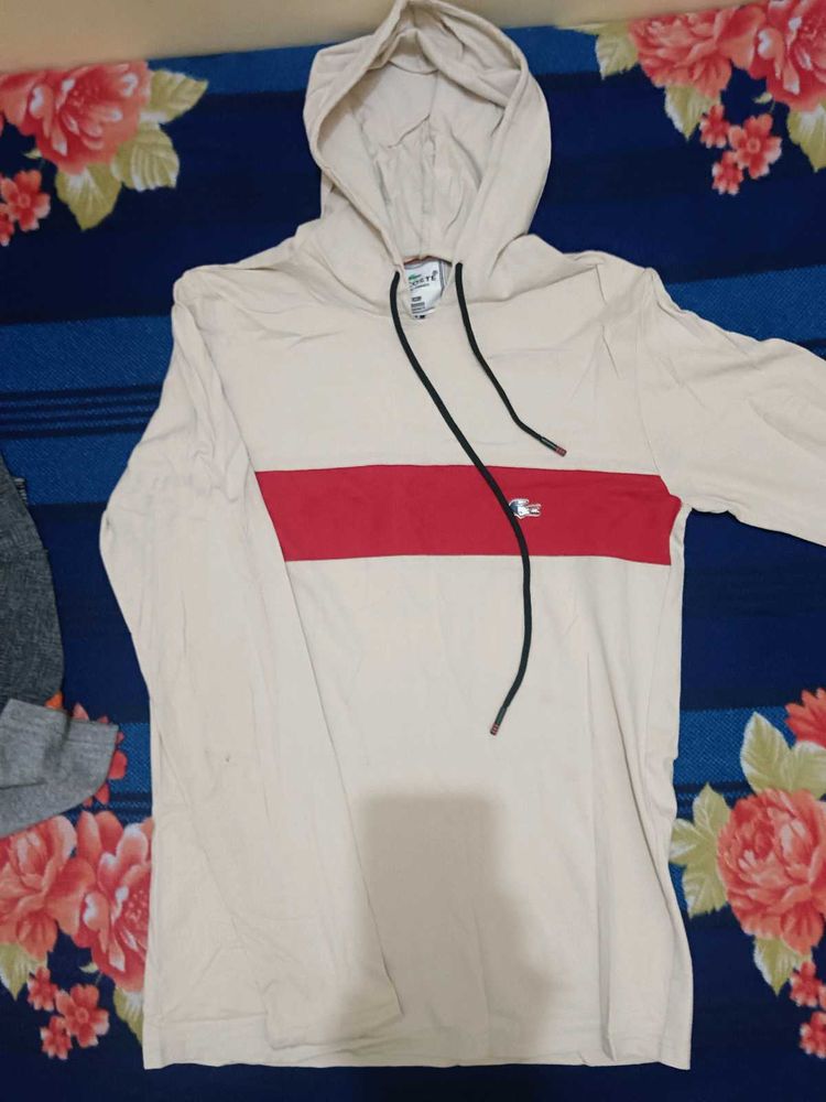 Stylish Red Stripe Hoodie 🦋🌊