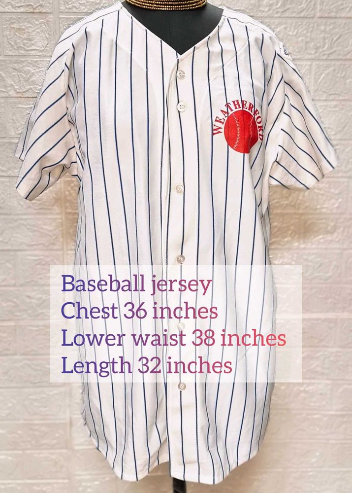 Fresh Piece Unisex Baseball Jersey Chest Size 36