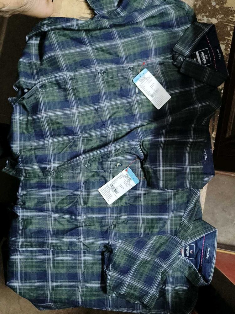 Checked Casual Shirt combo