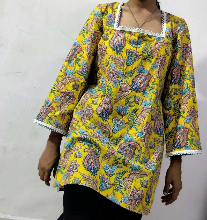 Short Criss Cross Kurtis