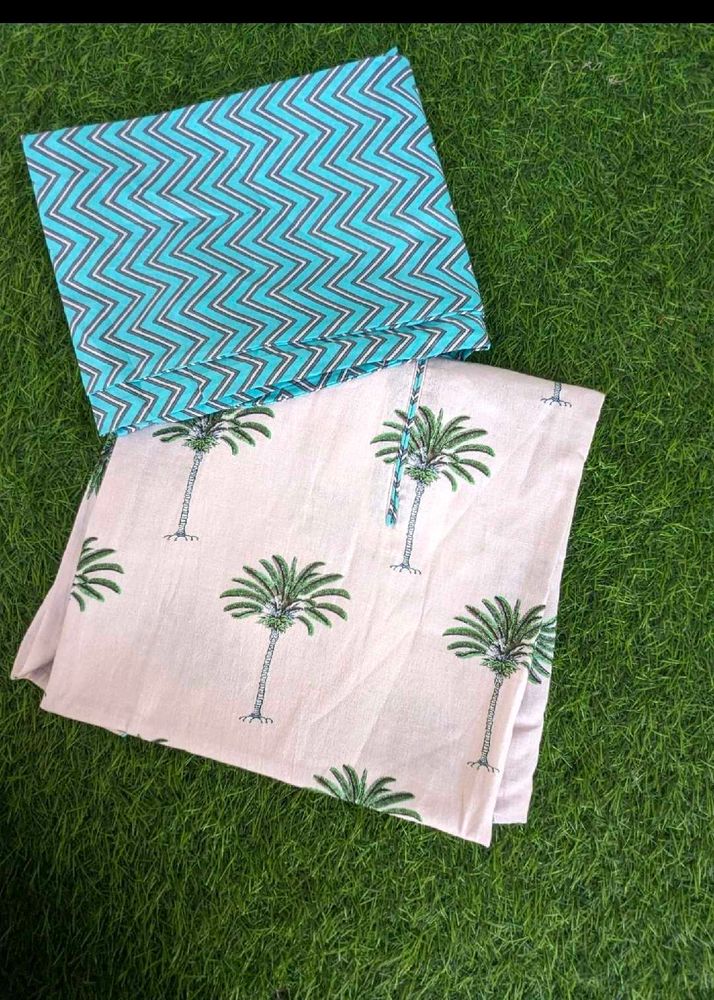 Beautiful Goa Print New Libas Kurta Set