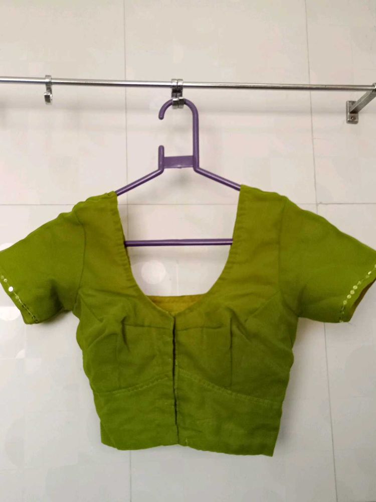 Olive 🫒 Green Blouse
