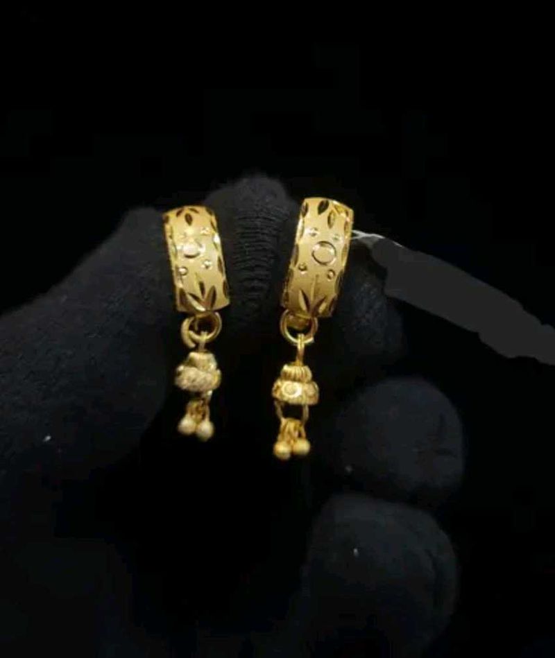 Gold Dangle Earrings