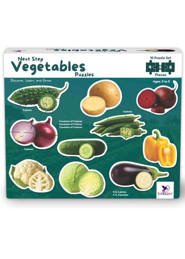 Vegetables Puzzles Set