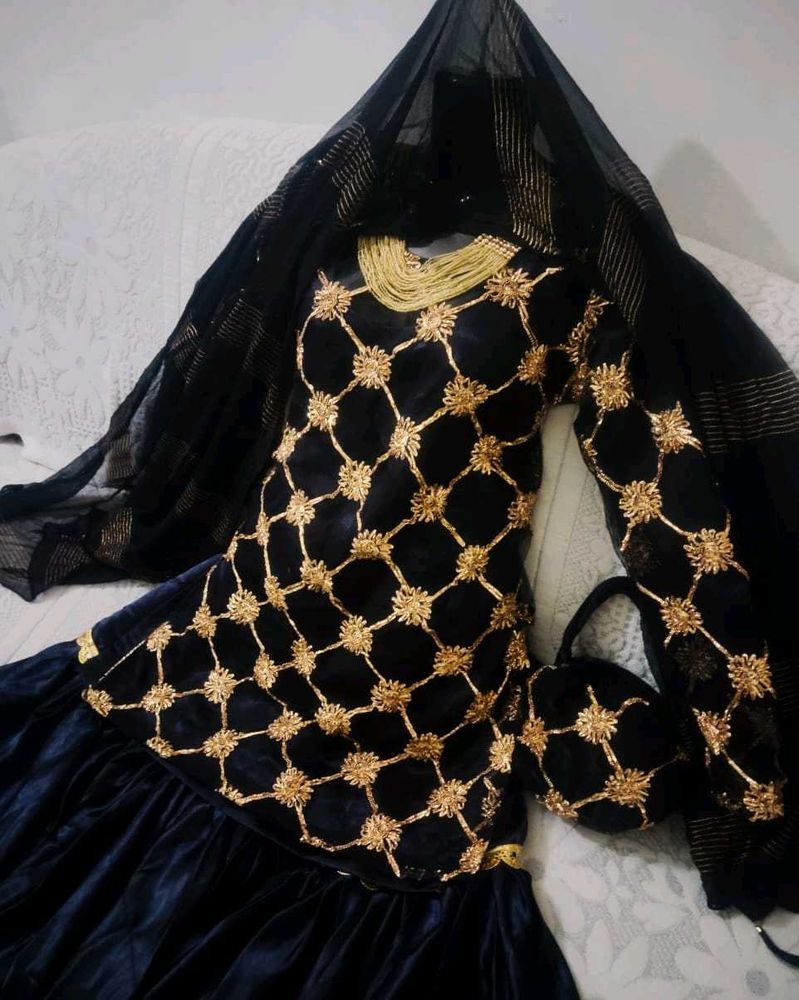 Party Wear Gharara Set Size Issues So I Want To Se