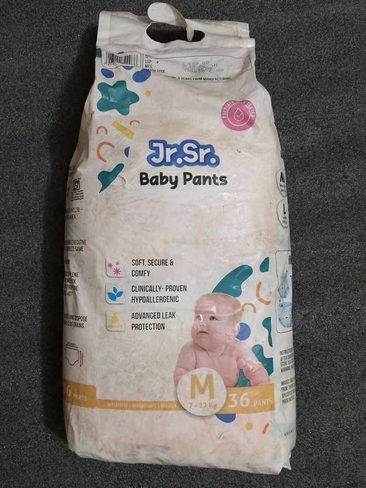 Jr.Sr. Baby Pants - Medium