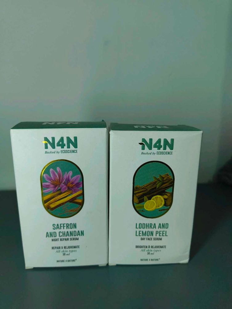 N4N Saffron &amp; Lemon Serum