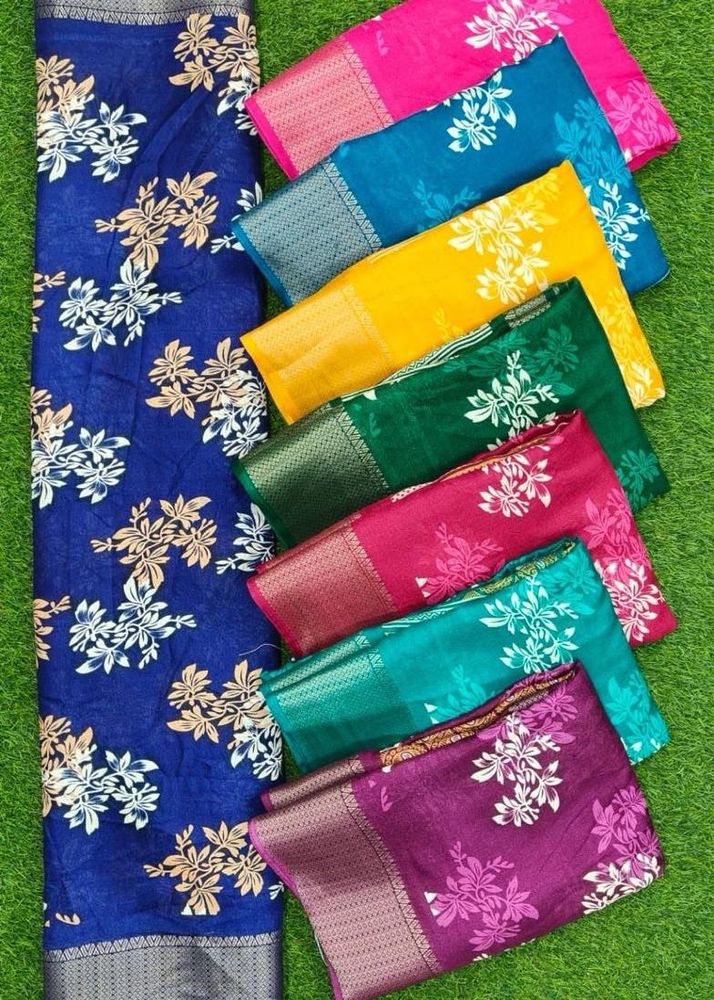 Colorful Floral Sarees - New Arrivals!
