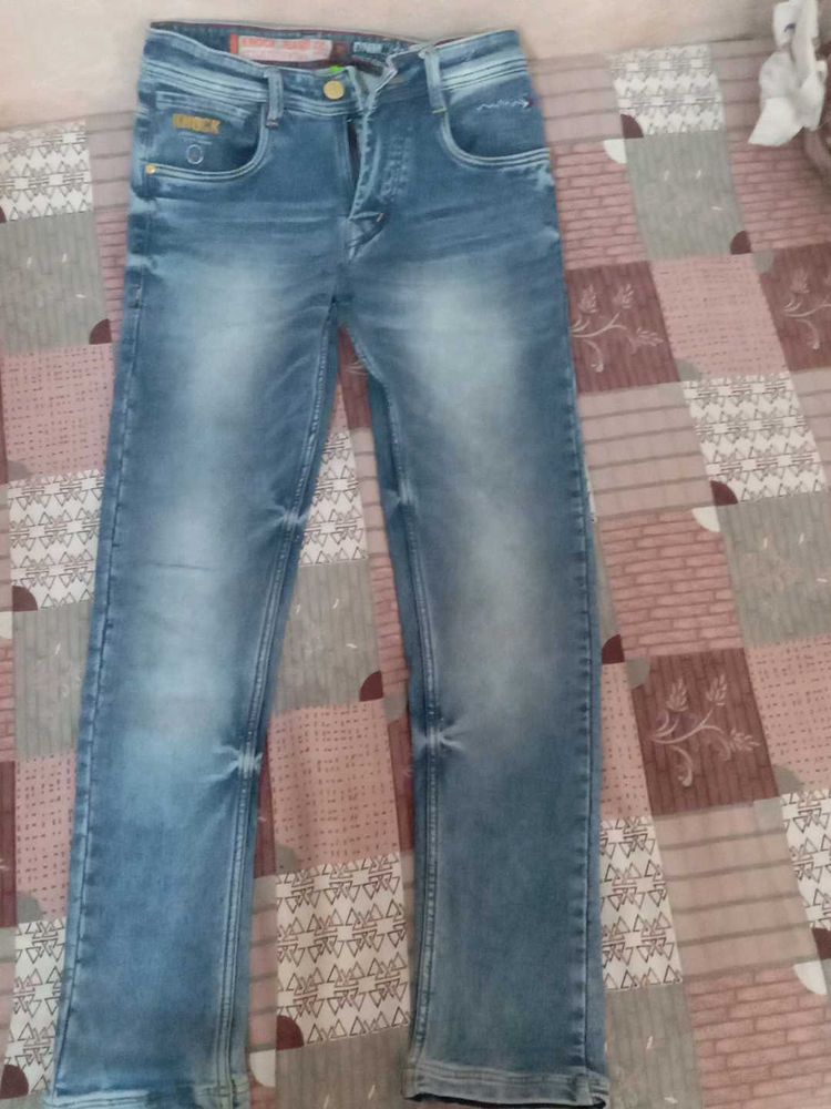 Stylish Blue Denim Jeans