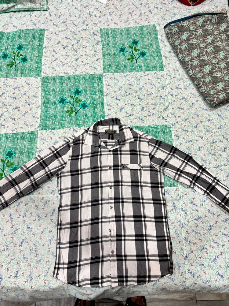 Men Checked Shirt