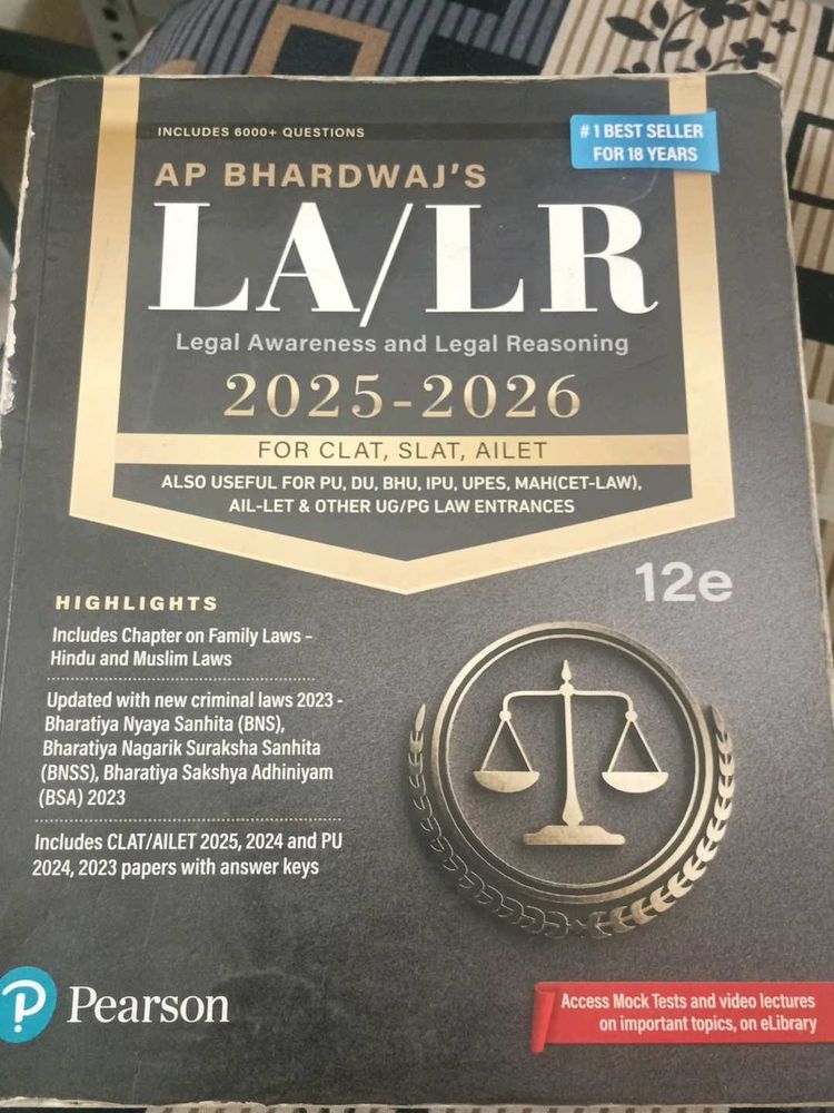 LA/LR Legal Reasoning Book