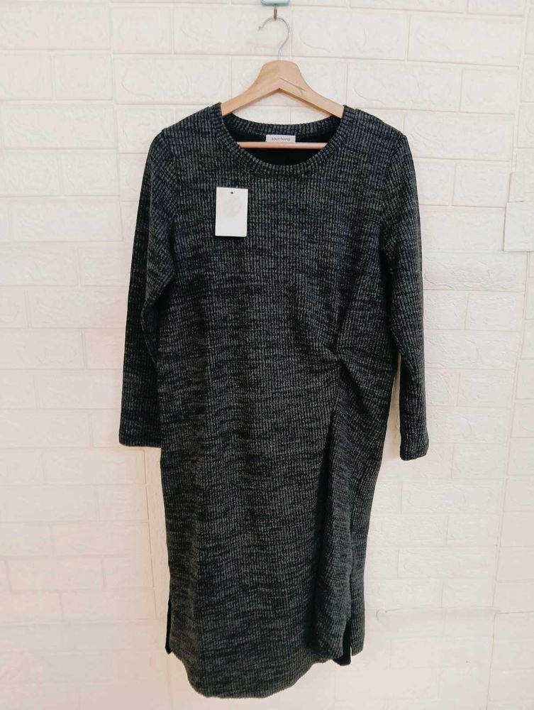 Knit Long Sleeve Dress