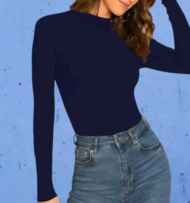 High neck Winter Top