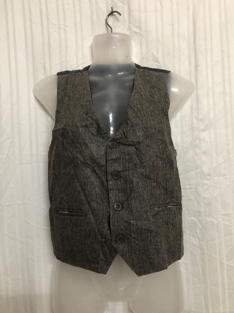 Grey Formal Waistcoat