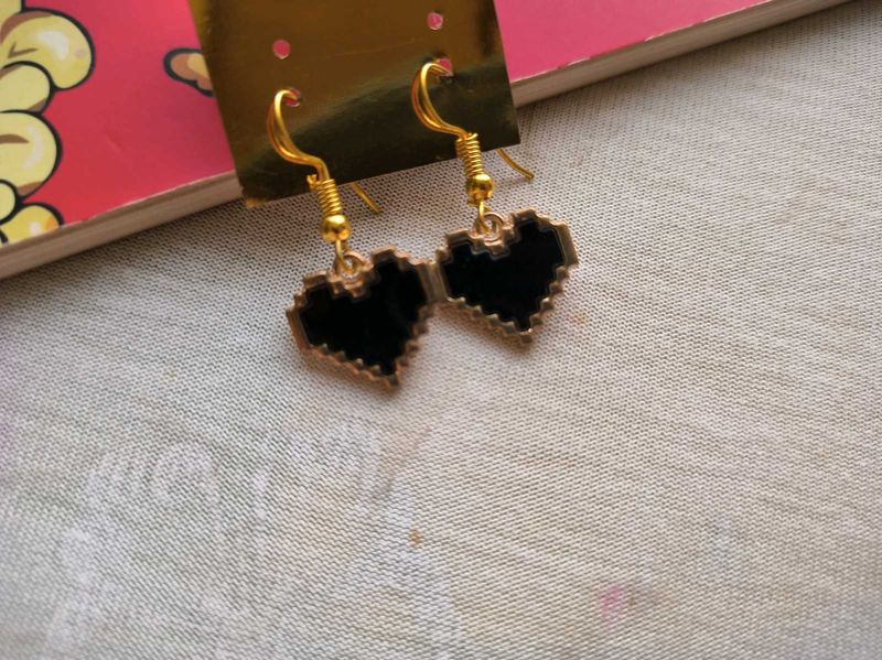 HEART EARRINGS| TRENDY |