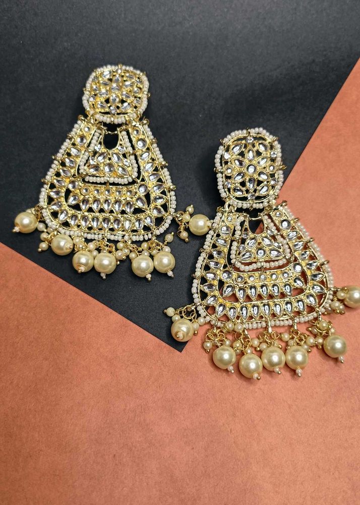 Kundan Finish Earrings