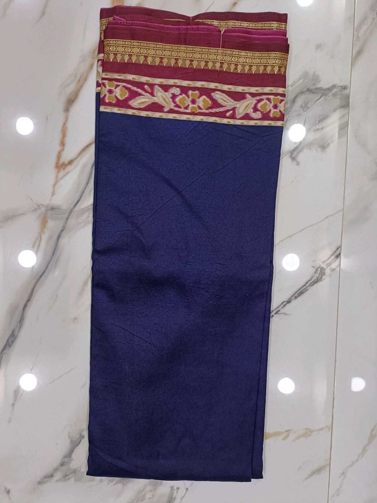 New Royal blue saree