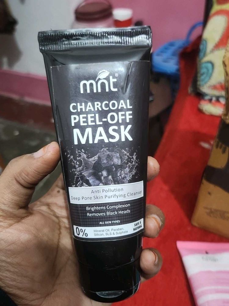 mnt Charcoal Peel-Off Mask