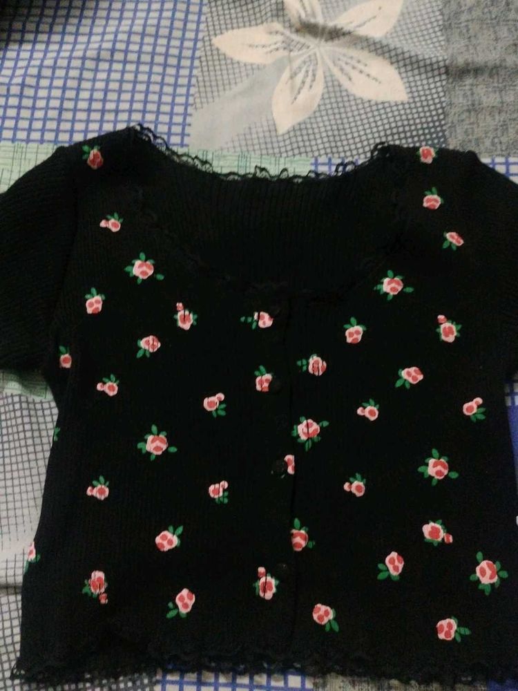 Floral Print Top