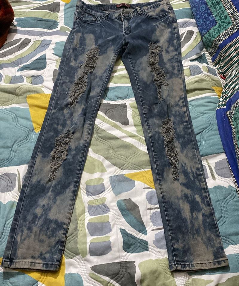 Skinny Blue Jeans