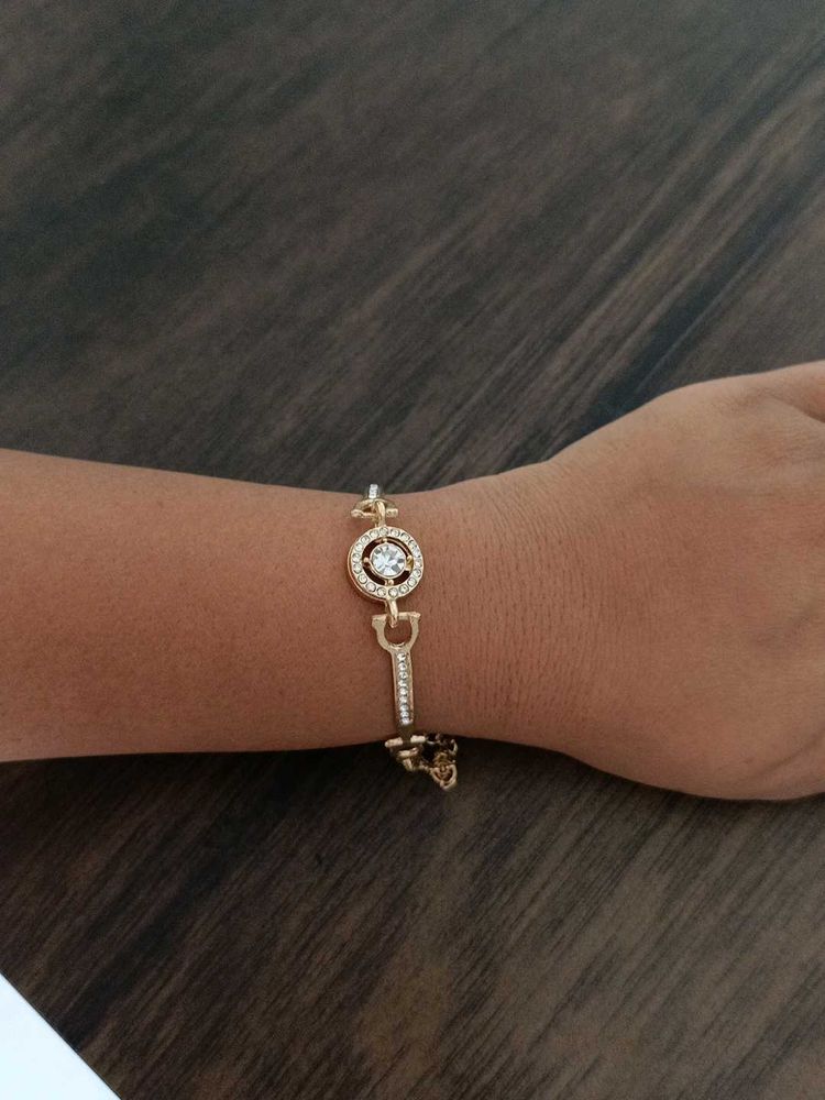 Anti Turnish Golden Stone Bracelet