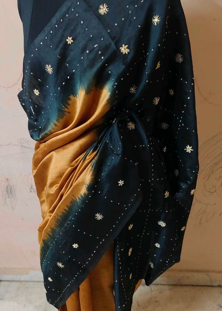 pure silk zardozi 🔥Saree ,,,,💯