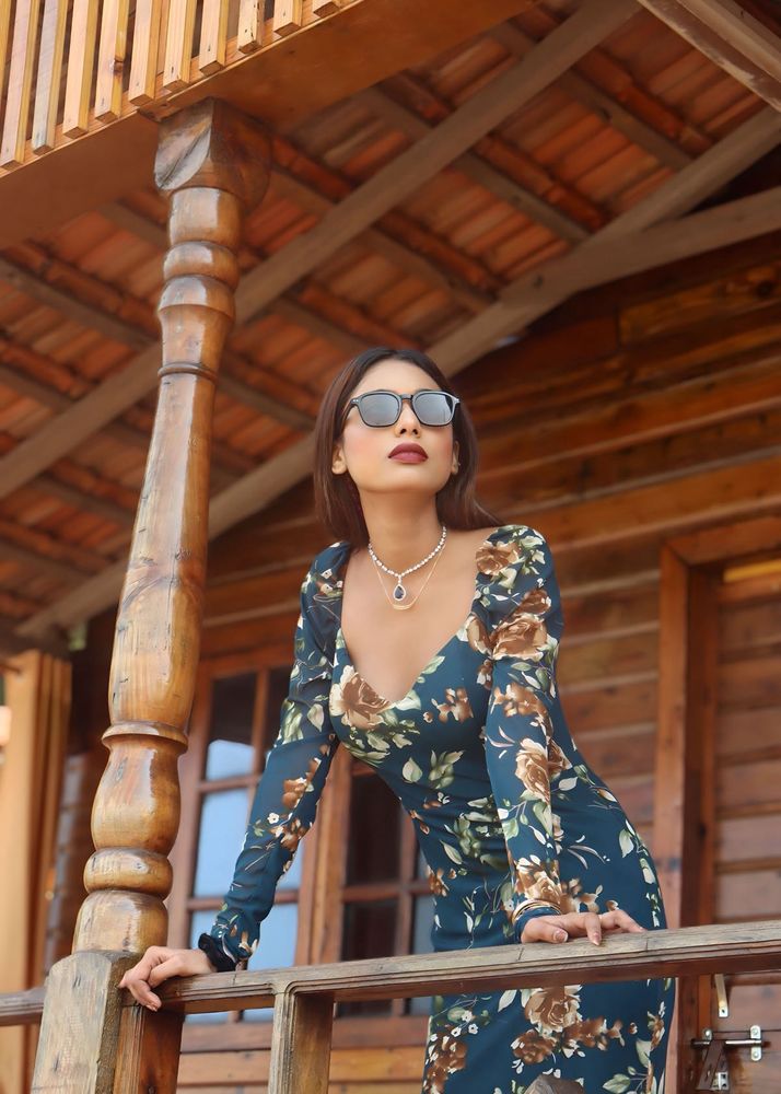 Floral Print Dress