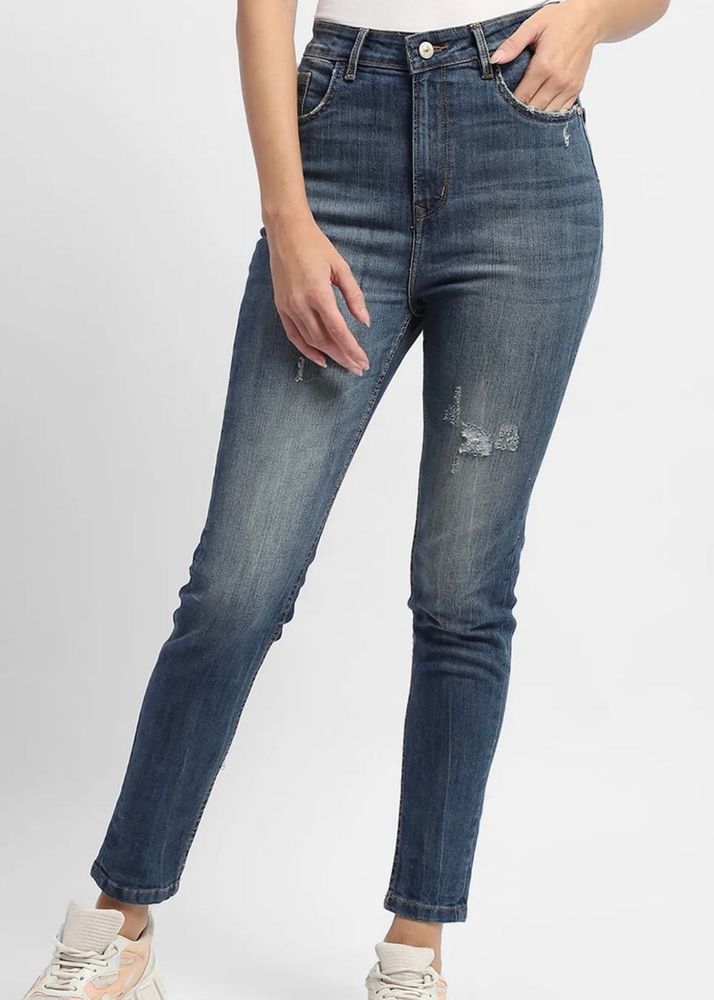 Stylish Blue Denim Jeans
