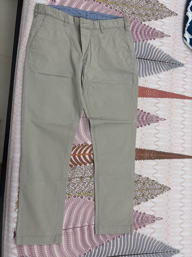Men's Khaki Casual Pants