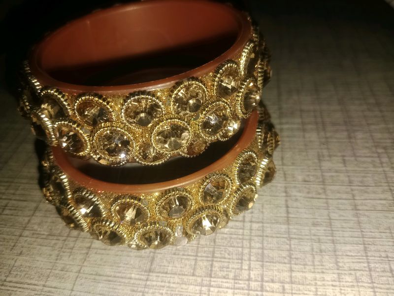 Yellow Dimond Bangles