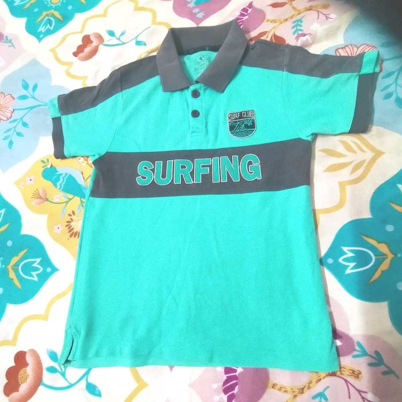 Nice Surf T-Shirt For Kids