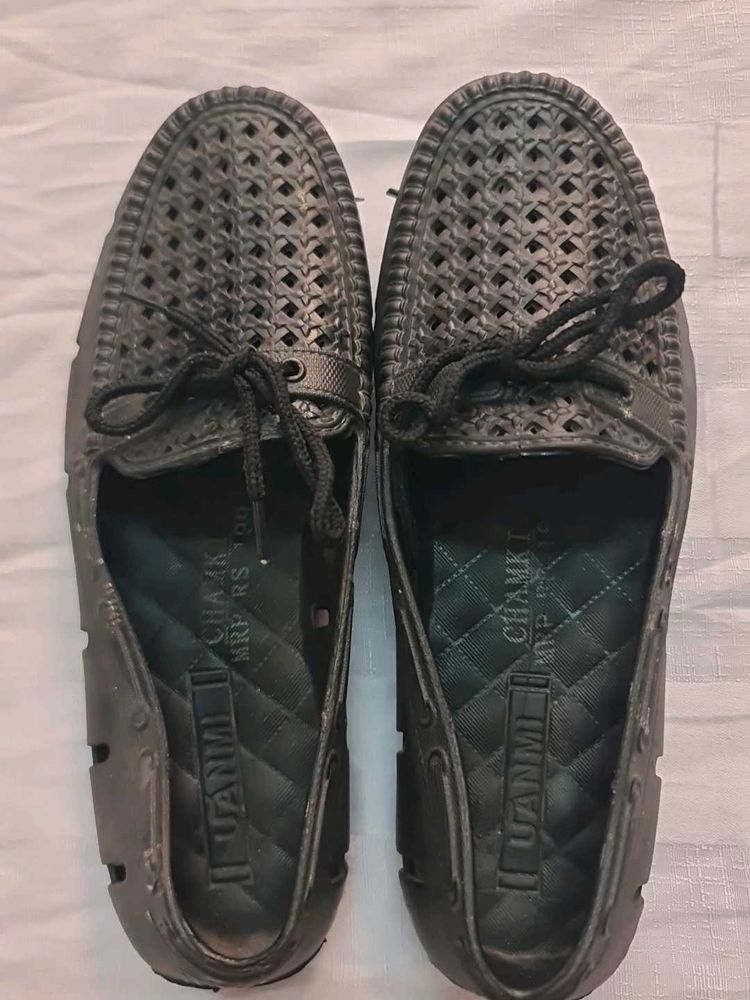 Stylish Black Loafers for Girls 👧