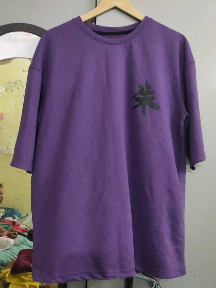 Pack Of -2Purple Graphic T-Shirt