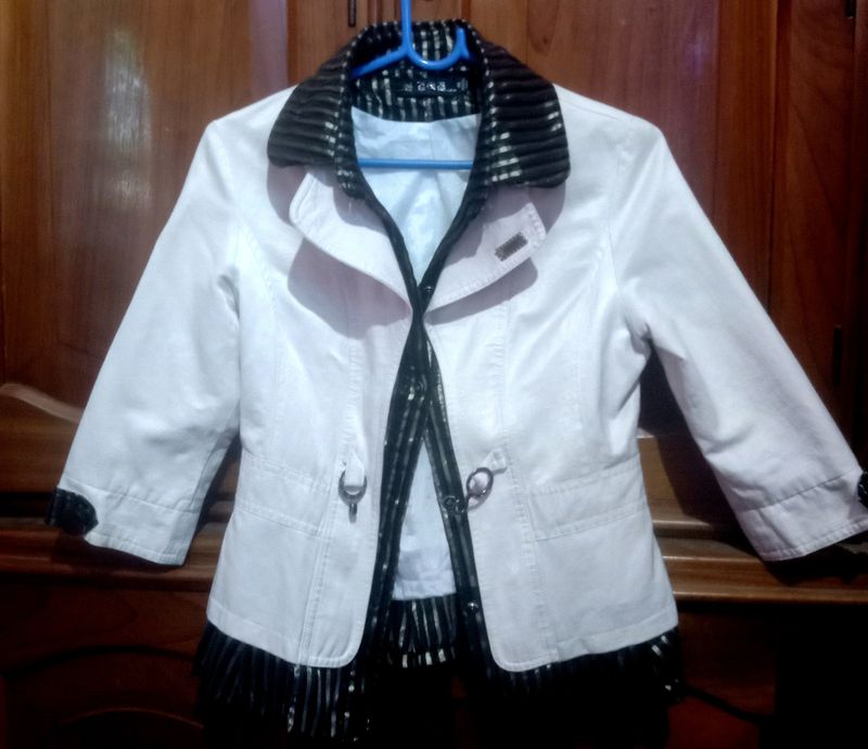 aesthetic cute jacket type coat with charms