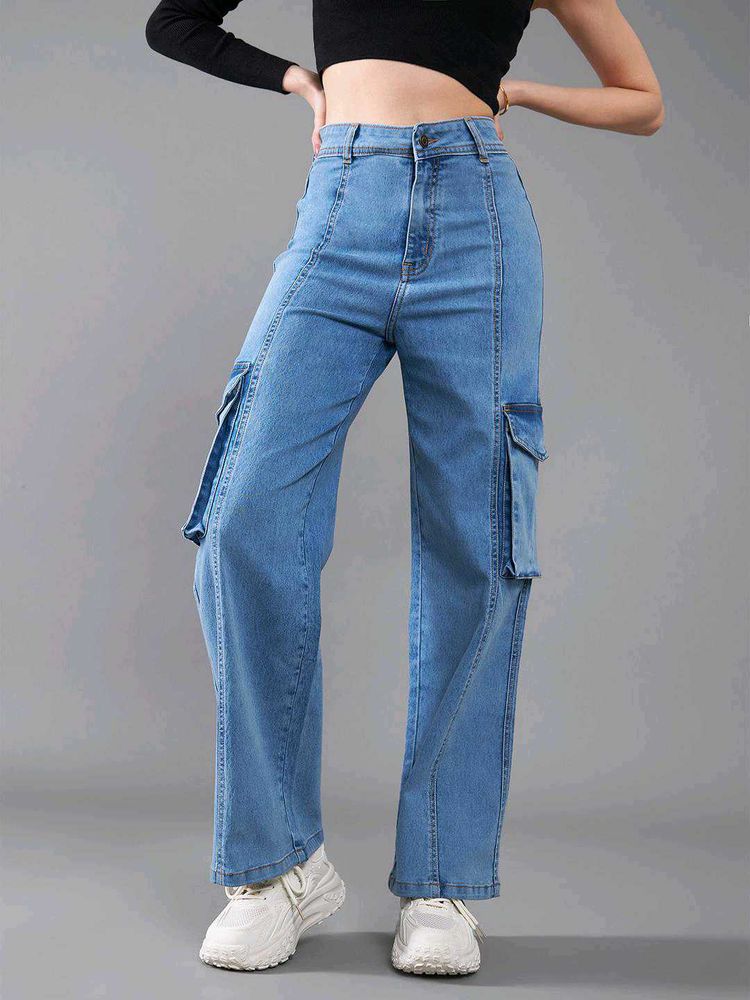 Dolce Crudo Wide Legged High Rise / Waist Jean