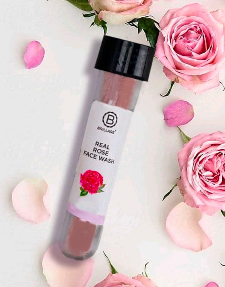 Brillare Rose Face Wash, Anti Ageing Skin, Sandalw