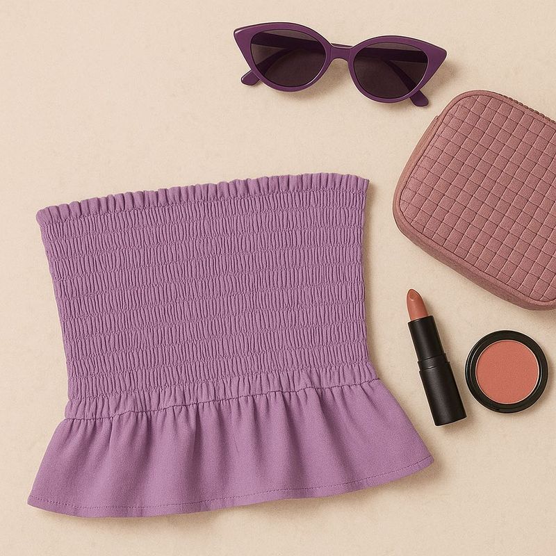 SHEIN - 🌸 Lilac Chic Tube Top  🌸