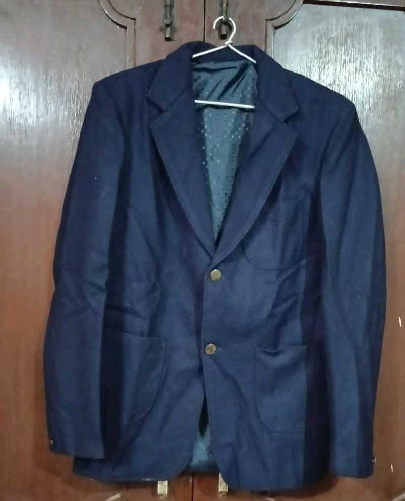 Classic Navy Blue Blazer