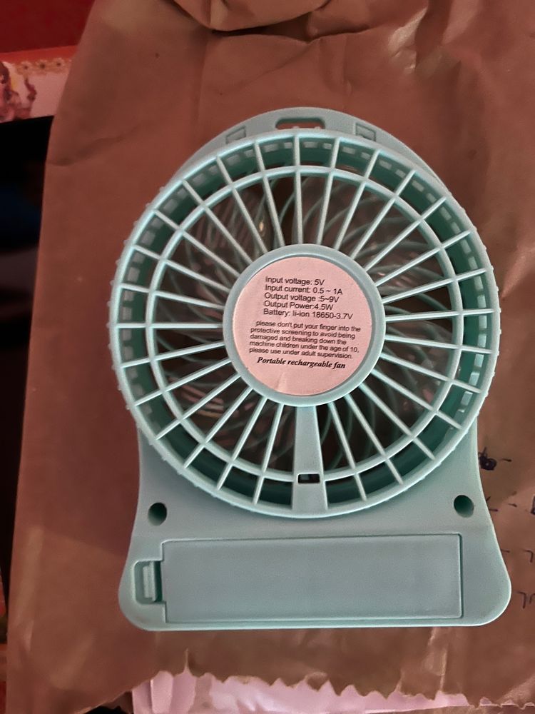 New Fan Usb Chargeable Battery Fans